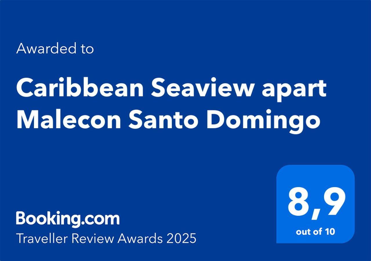Caribbean Seaview Apart Malecon Santo Domingo Eksteriør bilde
