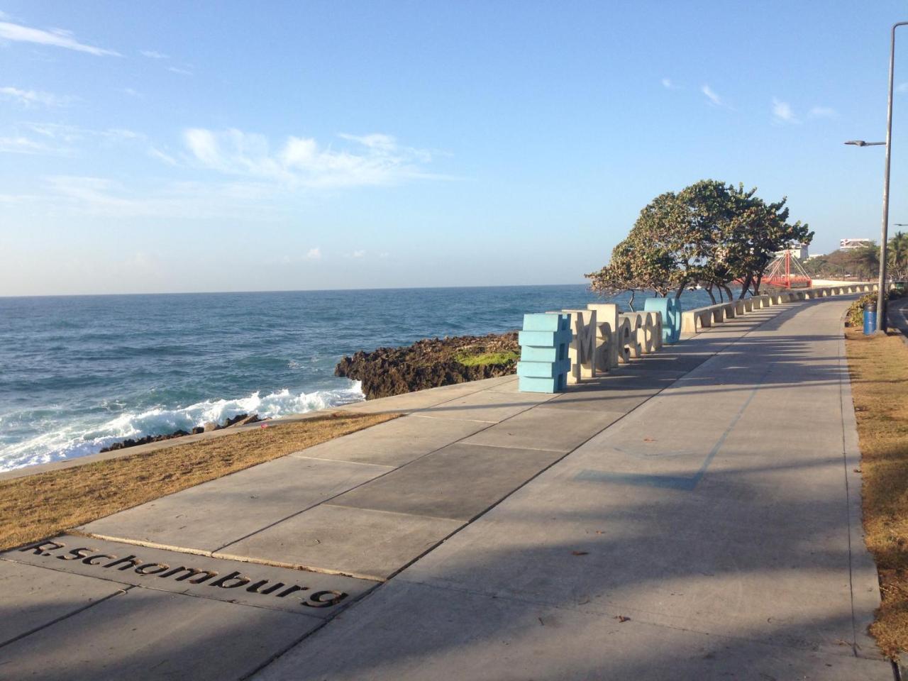 Caribbean Seaview Apart Malecon Santo Domingo Eksteriør bilde